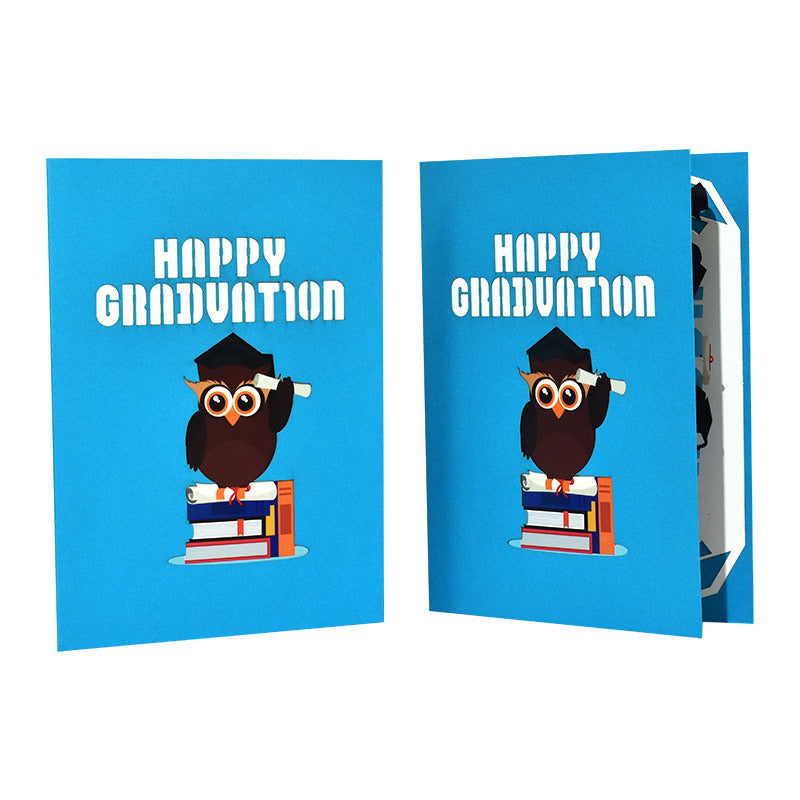 LL-X 3D Graduation Card