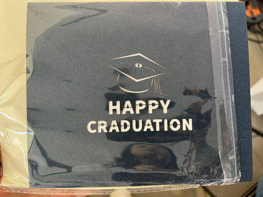 LL-X 3D Graduation Card