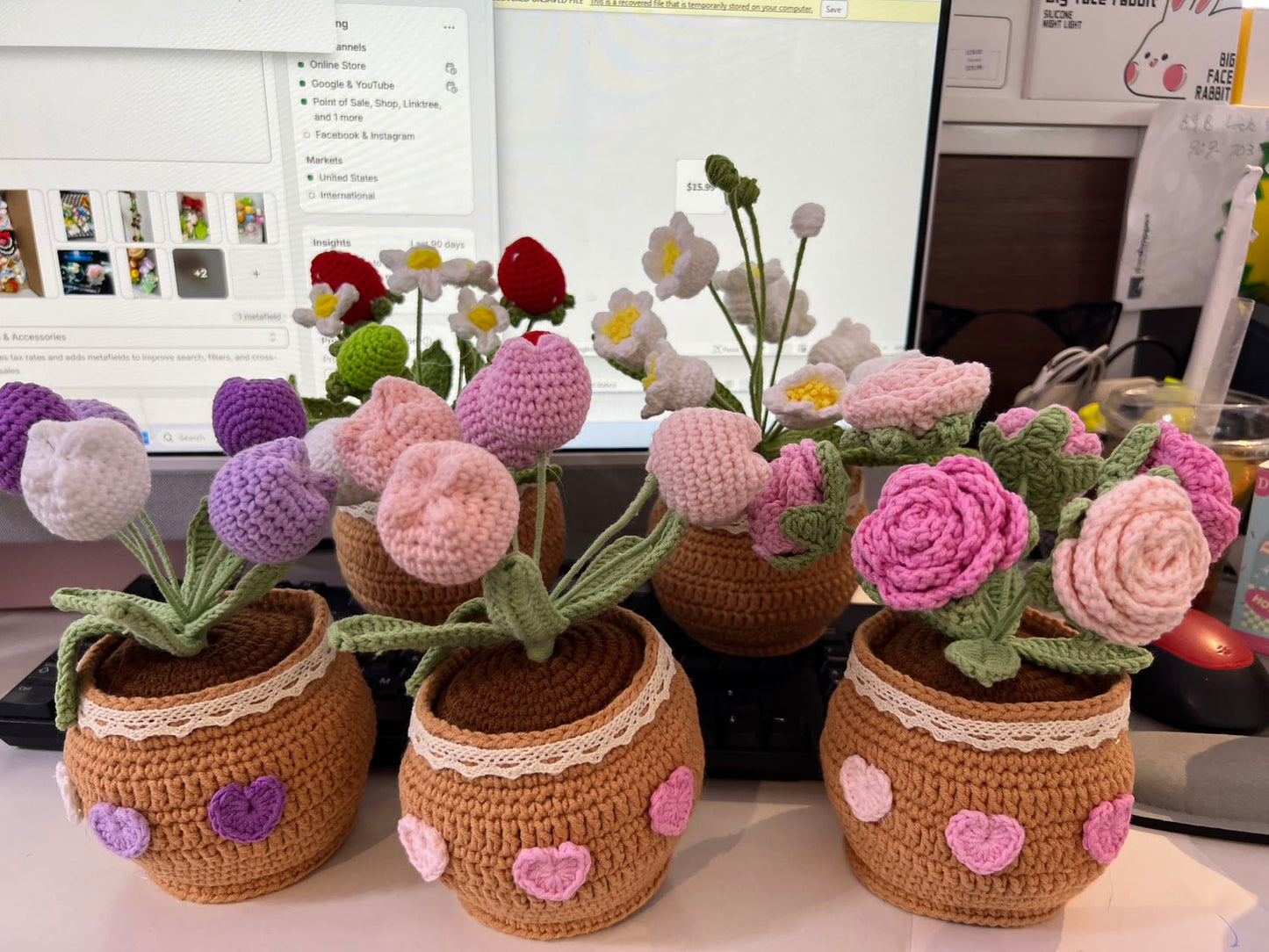 Handmade flower accessories$12.99-$31.99