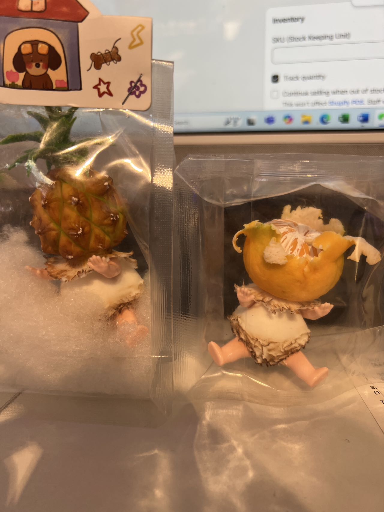 LL-XHY Wool doll keychain
