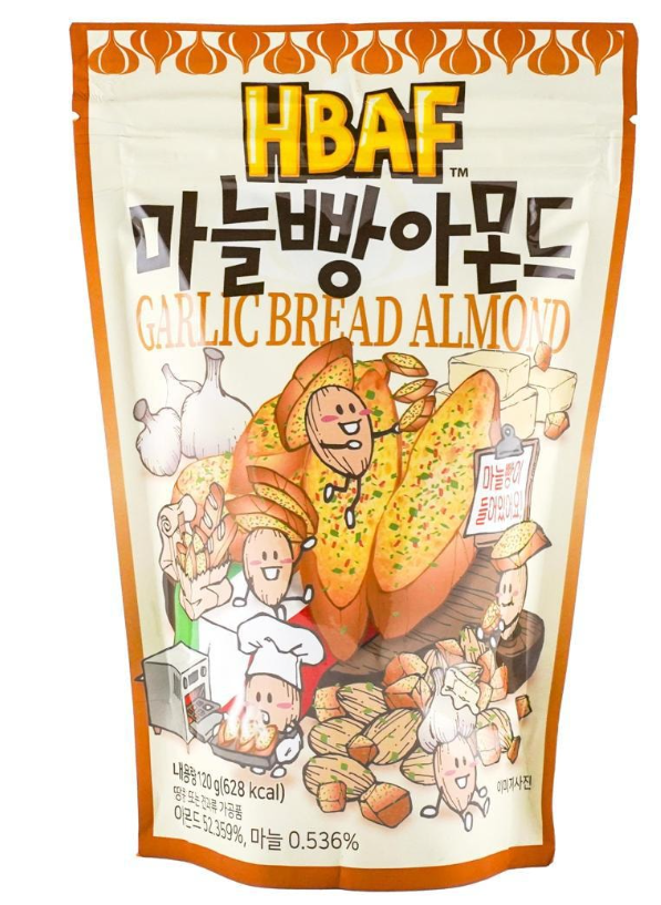 Korea HBAF Babee Garlic Toasted Almond 120g