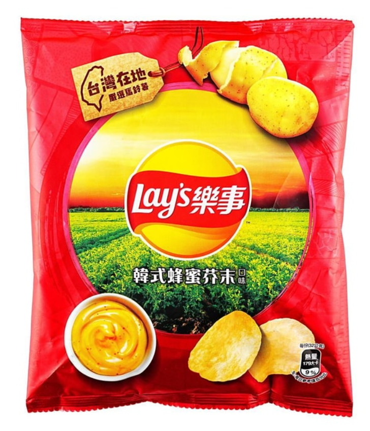 Potato Chips Korean Honey Mustard Flavor 1.12 oz