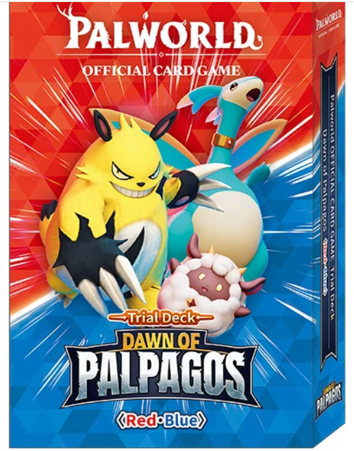 Palworld: Dawn of Palpagos Blue & Red Trial Deck