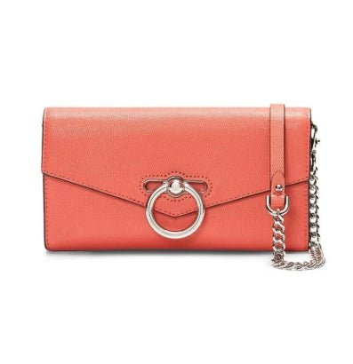 REBECCA MINKOFF 951-Grapefruit Jean Wallet On Chain