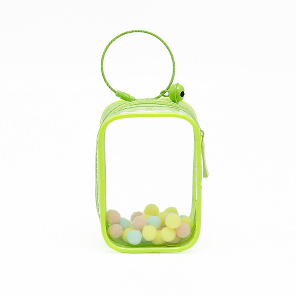 PVC transparent baby walking bag blind box figure display storage bag doll storage bag