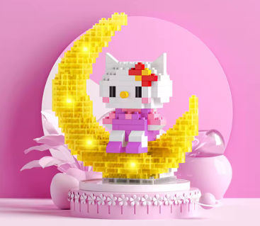 Disney doll building blocks