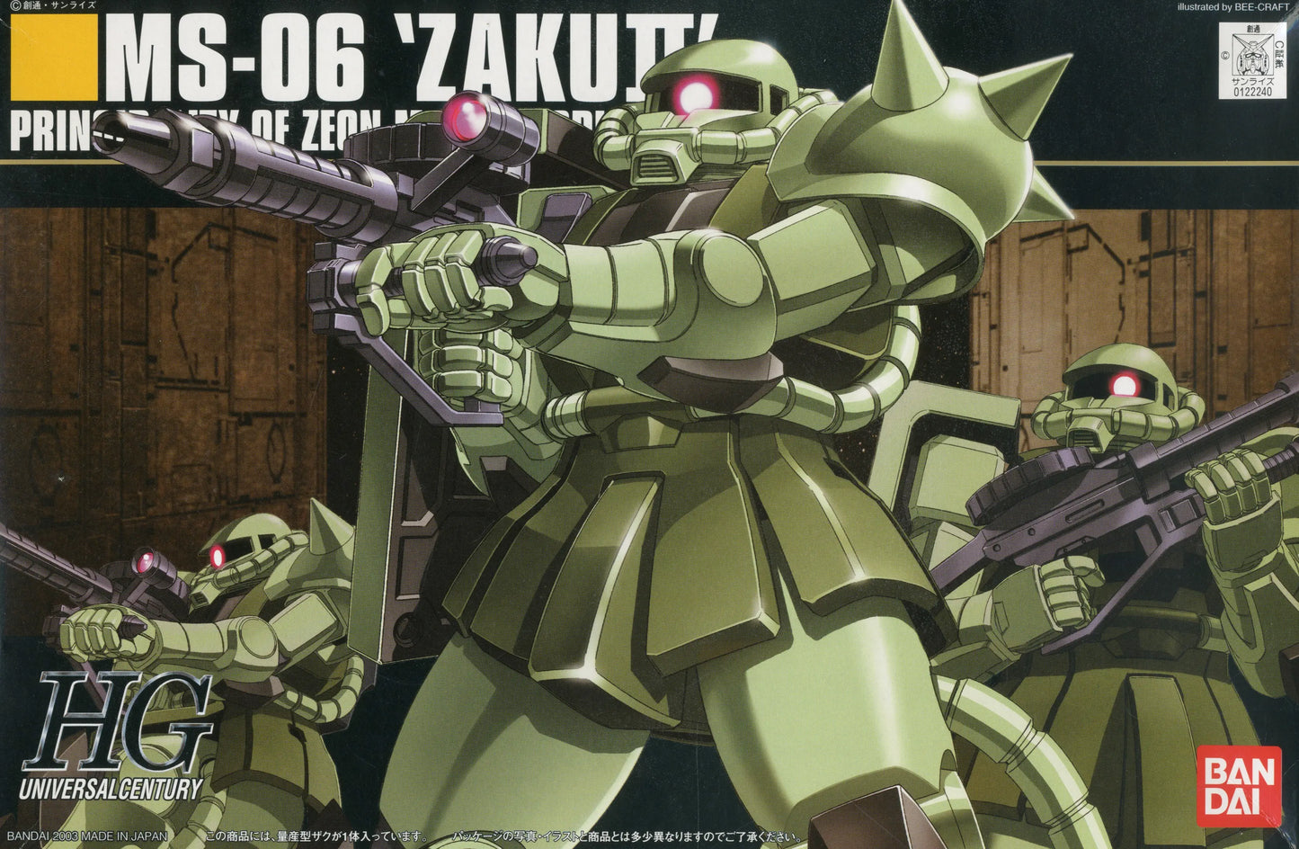 1/144 HGUC Zaku II Production Type