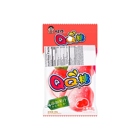 Want Want Want QQ Gummy Candy-Peach Flavor 20g