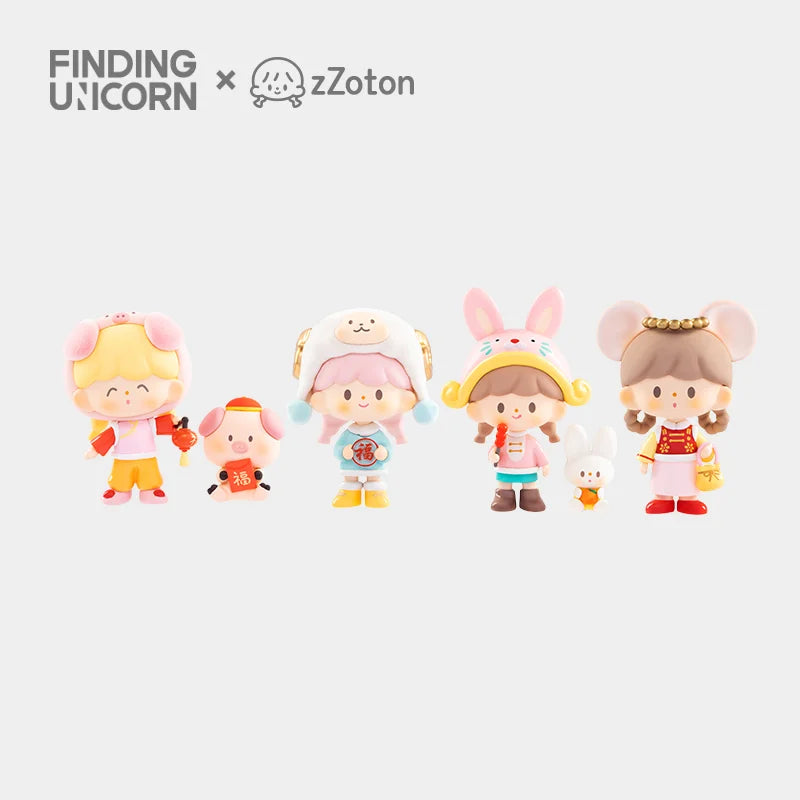 zZoton NEW YEAR IN APPLE VILLAGE SERIES BLIND BOX