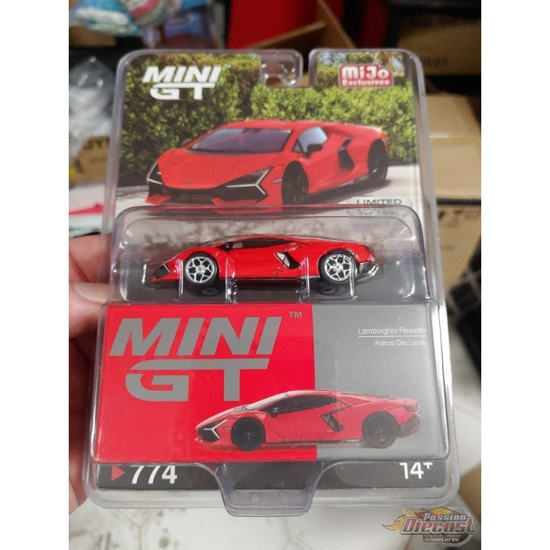 Mini GT Lamborghini Revuelto Arancio Dac Lucido 1:64 - Chase