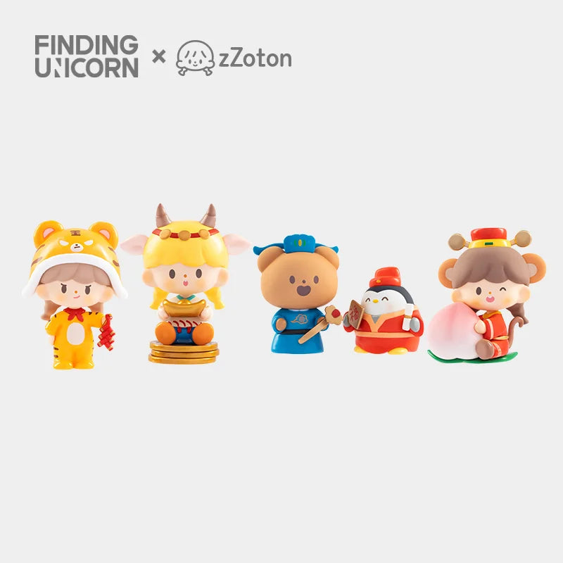 zZoton NEW YEAR IN APPLE VILLAGE SERIES BLIND BOX
