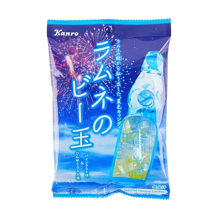 Kanro Summer Refreshing Marble CandyRefreshing Soda Flavor + Pineapple Flavor65g
