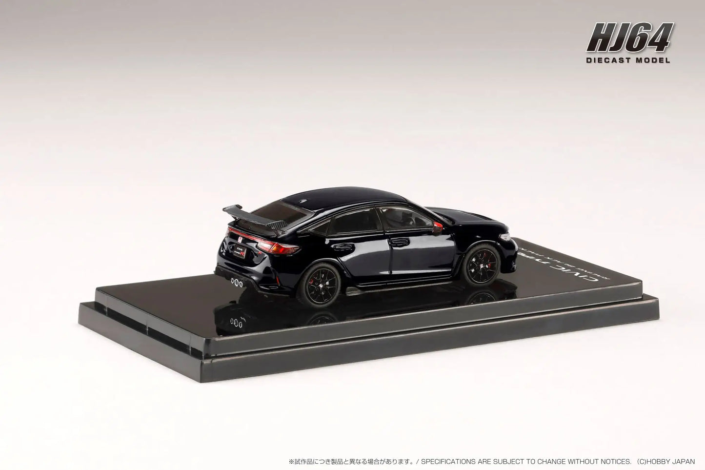 Honda CIVIC TYPE R (FL5) RACING BLACK Package / Vehicle With Genuine Optional Parts Crystal Black Pearl