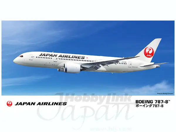 Hasegawa 1/200 JAL Boeing 787-8 Airplane