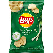 Potato Chips(Sour Cream & Onion Flavor)49g