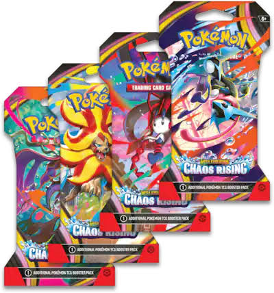 Chaos Rising Sleeved Booster Pack - ME04: Chaos Rising (CRI)