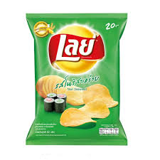 【Exclusive Thai Flavor】Nori Seaweed Potato Chips 42g