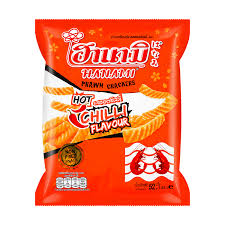 HANAMI prawn crackers 52g hot chilli