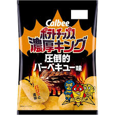 Calbee Potato Chips Rich BBQ Flavor 55g