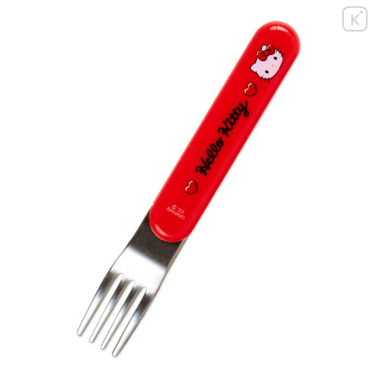Sanrio Original Lunch Trio Cutlery Set - Hello Kitty / Relief