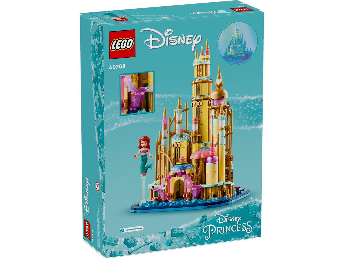 Mini Disney Ariel's Castle — LEGO 40708 — view 3