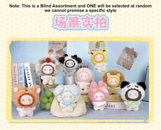 Lucky Emma Lovely Emma Fuzzy Family Squishy Series Plush Blind Box