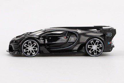 1/64 Bugatti Vision Gran Turismo Black (Left Handle)