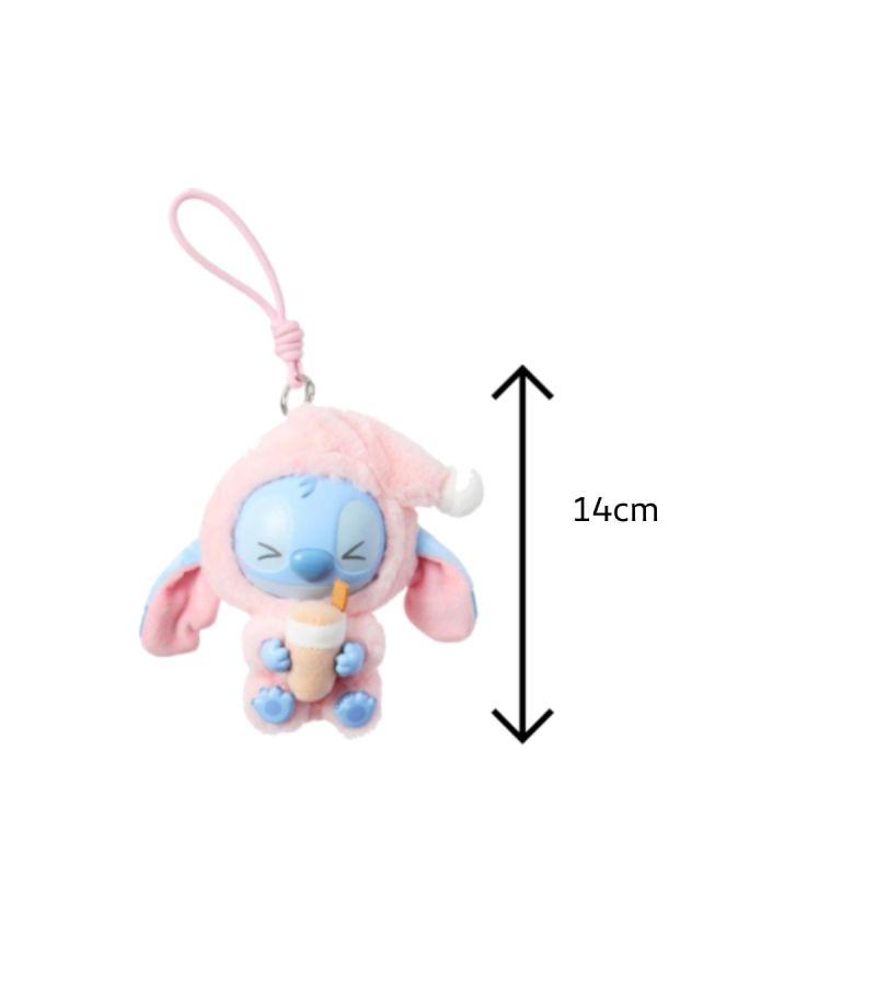MINISO Disney Stitch Eat Something Before Sleep plush detail