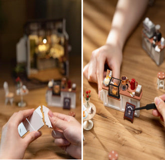 DIY Miniature House - No.17 Cafe