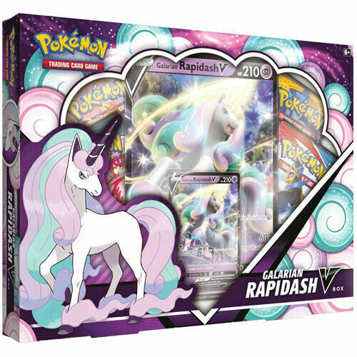 Pokemon TCG: Galarian Rapidash V Box