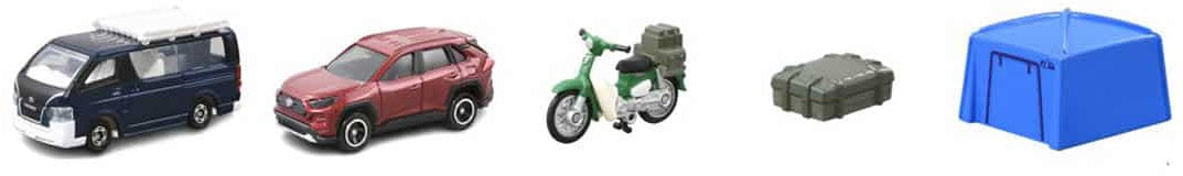 Let's go with Tomica! Auto Camp Set
