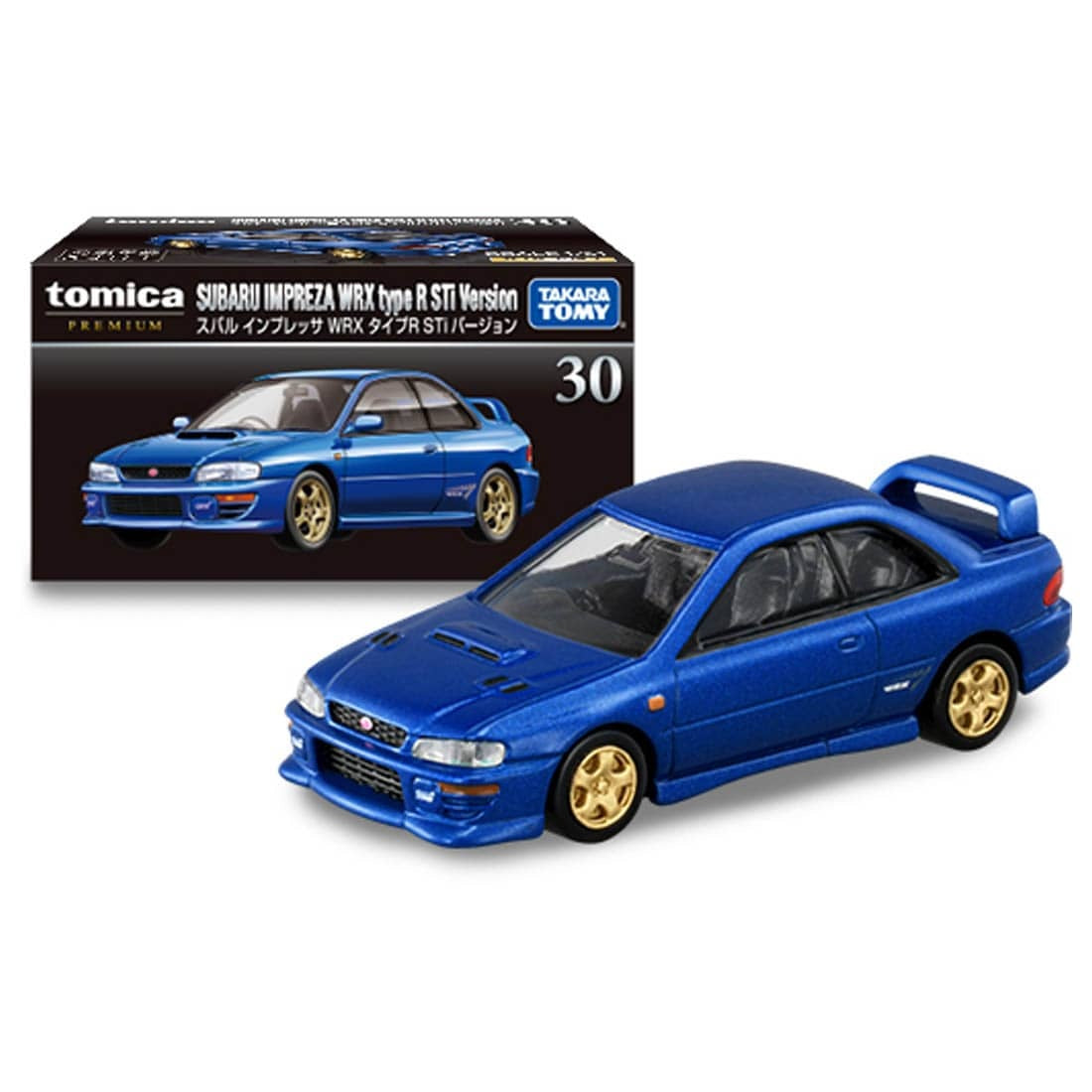 1/61 30 Subaru Impreza WRX Type R STi Version