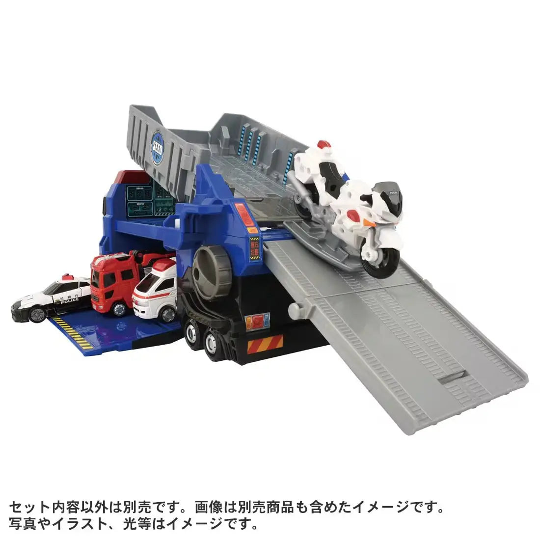 Tomica Job Labor TJBDX Special Mobile Base DX SEED Transporter