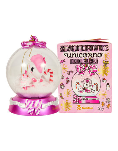Snow Globe Ornaments Unicorno Holiday Sparkle Blind Box