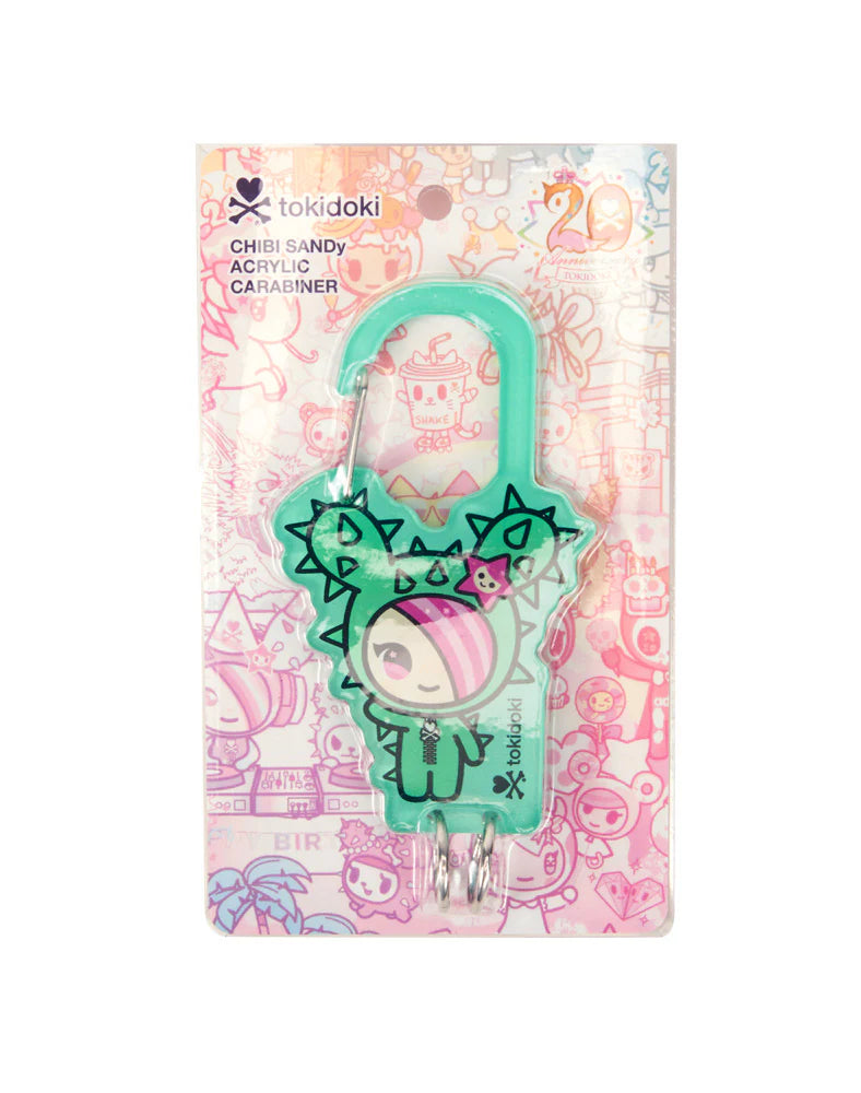 TOKIDOKI 20th Anniversary Chibi SANDy Acrylic Carabiner