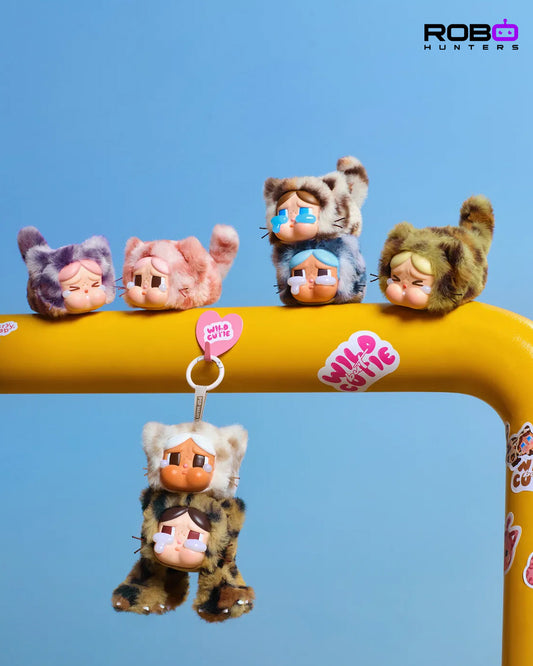 POP MART CRYBABY Wild but Cutie Series - Vinyl Plush Pendant Blind Box