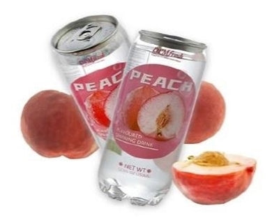 Elisha Mineral Water (Peach)  12.3 oz