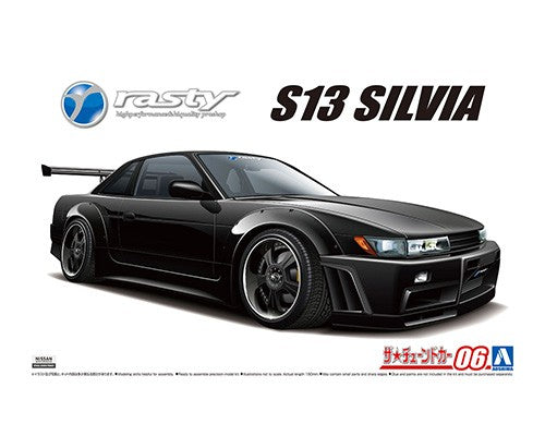 Asoshima 1/24 RASTY PS13 SILVIA '91 (NISSAN)