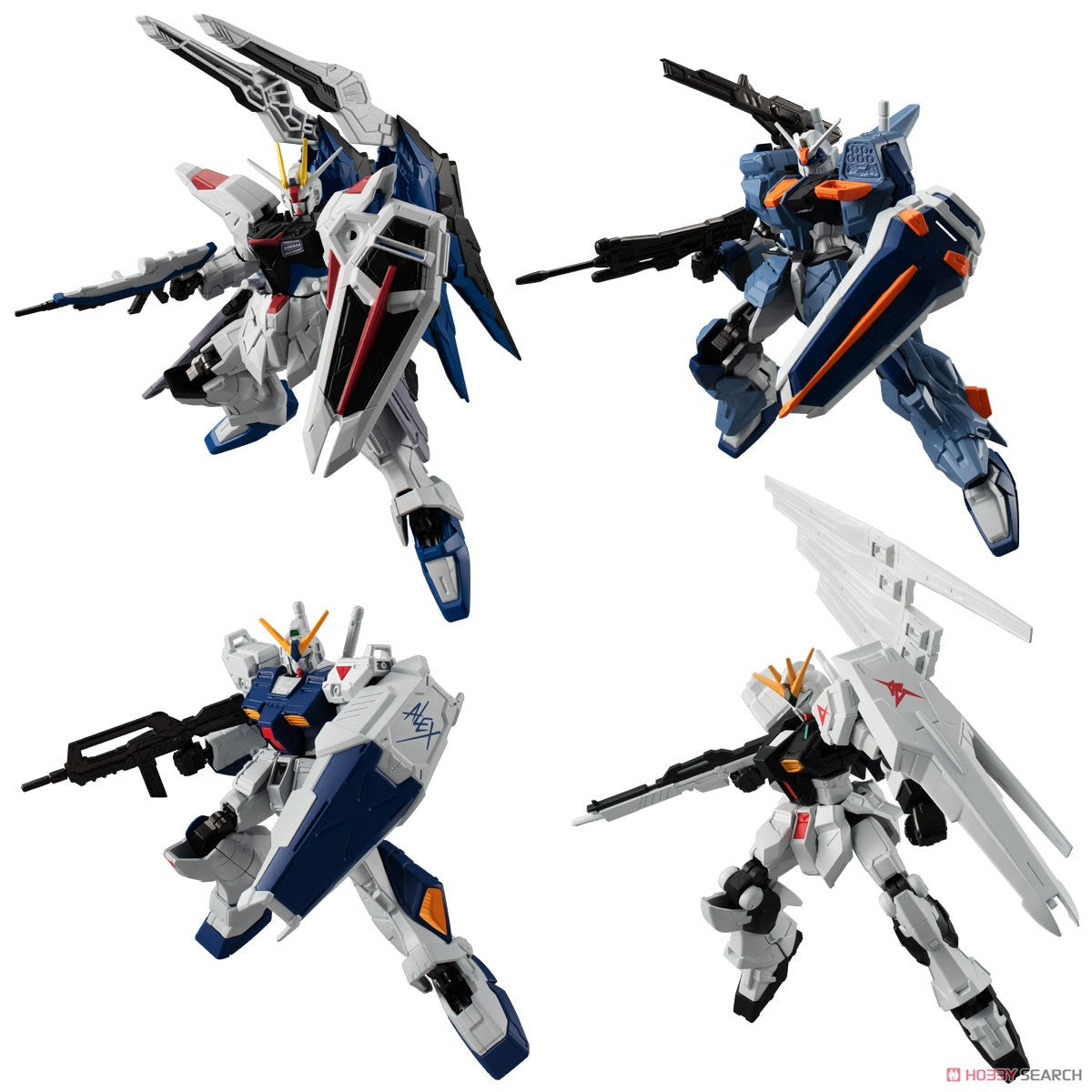 Mobile Suit Gundam G Frame FA 01 (Set of 10) (Shokugan)機動戦士ガンダム GフレームFA 01 (10個セット) (食玩)