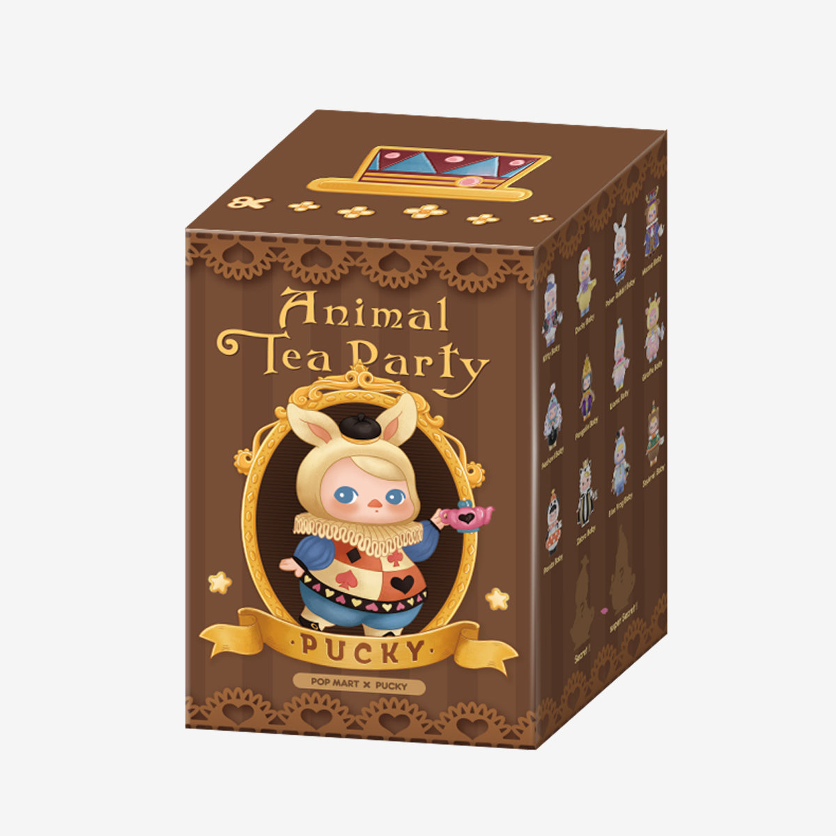 PopMart Pucky elf animal tea party series Blind Box