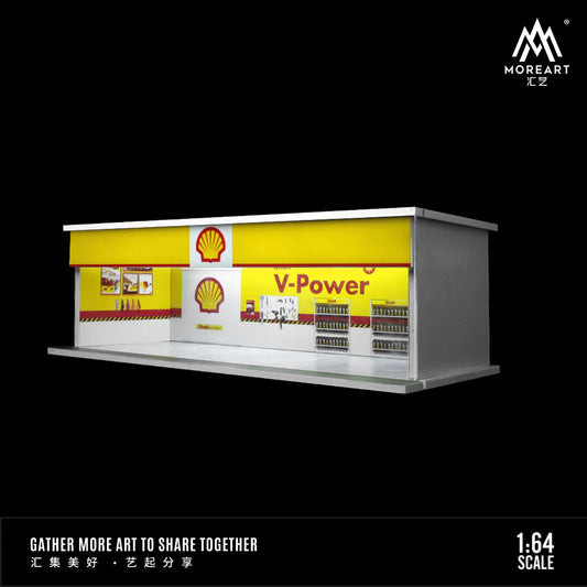 MoreArt 1:64 Shell Maintenance Workshop Scene MO914112