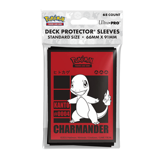 Ultra Pro D-Pro Pokemon Charmander Sleeves 2025 65CT