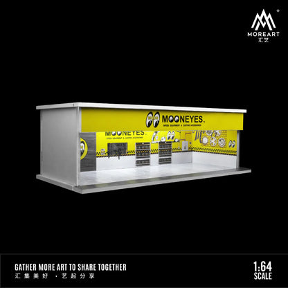 MoreArt 1:64 Mooneyes Maintenance Workshop Scene MO914111