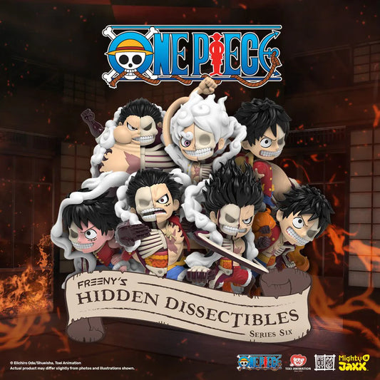 Mighty Jaxx FREENY'S HIDDEN DISSECTIBLES: ONE PIECE (LUFFY’S GEARS EDITION)