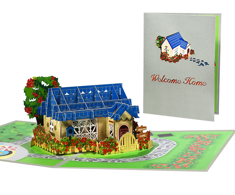 LL-X Blessings 3D Greeting Card