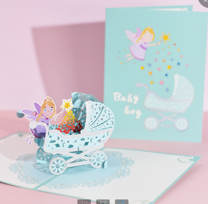 LL-X Blessings 3D Greeting Card