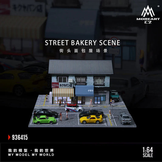 MoreArt 1:64 Street Bakery Scene MO936415