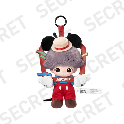 POP MART DIMOO WORLD × DISNEY Series-Vinyl  Plush Keychain Blind Box