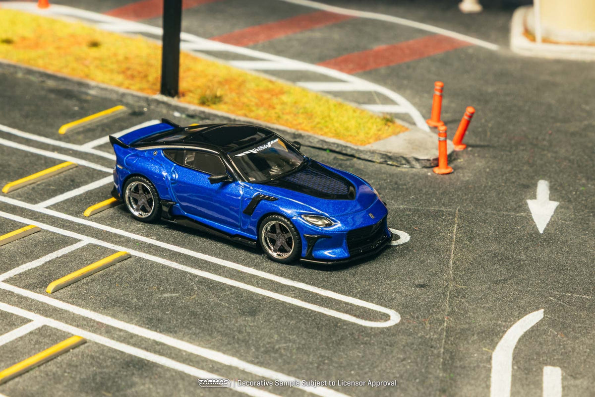 Tarmac Works Nissan VeilSide FFZ400 Fairlady Z Blue 1:64
