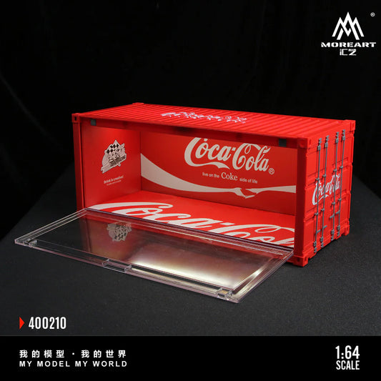 MoreArt 1:64 Coca Cola and Spoon Container Scenario MO400210/MO400211